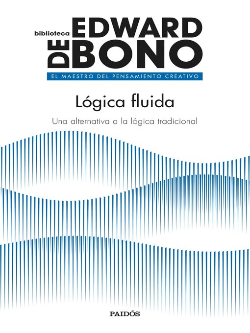 Title details for Lógica fluida by Edward de Bono - Available